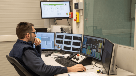 complete test cell for engine and powertrain