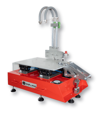 Thrust test stand for micro turbojets